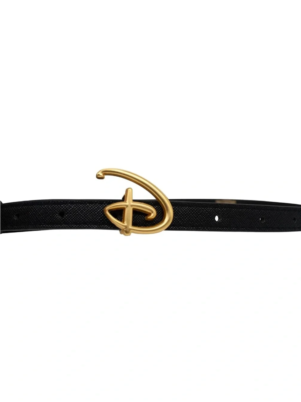 Kids Disney Belt with Gold Logo Buckle